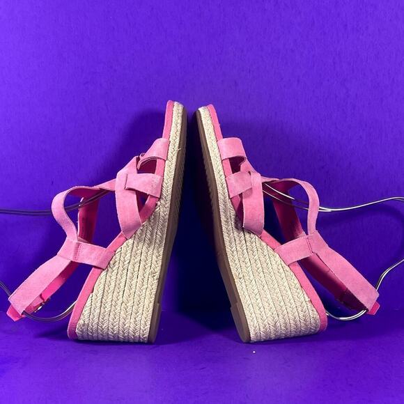 Cole Haan Women's Crystal Wedge Pink Sandals W25389 Shoe Size 10 -NEW - Picture 6 of 8